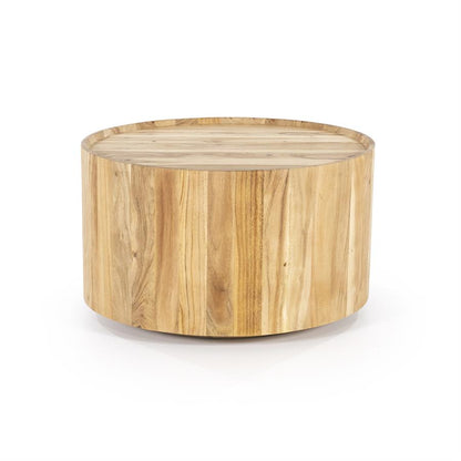 Salontafel Zayn | Naturel Acaciahout | Rond