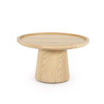 Salontafel Leia | Naturel Eiken Fineer | Rond