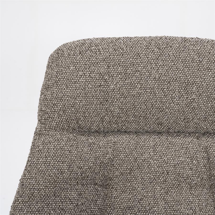 Fauteuil Caleb | Taupe Stof