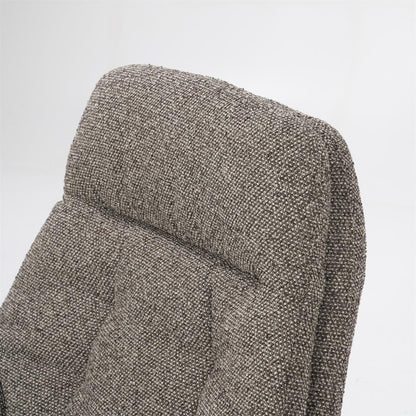 Fauteuil Caleb | Taupe Stof — Vooraanzicht - witfoto