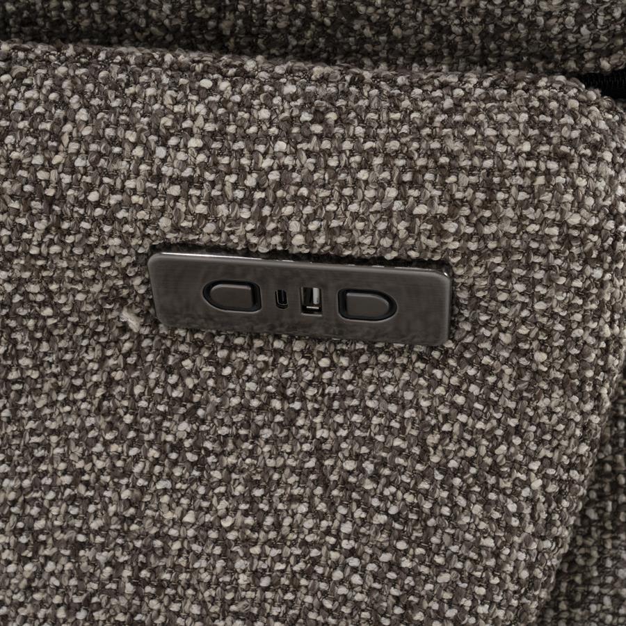 Fauteuil Caleb | Taupe Stof — Detail