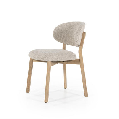 Eetkamerstoel Mikky | Stof | Houten Poten