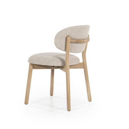 Eetkamerstoel Mikky | Stof | Houten Poten