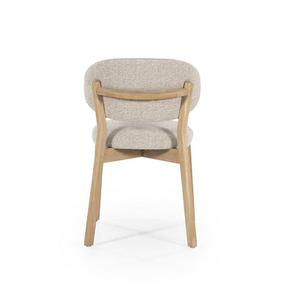 Eetkamerstoel Mikky | Stof | Houten Poten