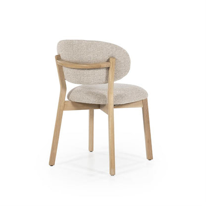 Eetkamerstoel Mikky | Stof | Houten Poten