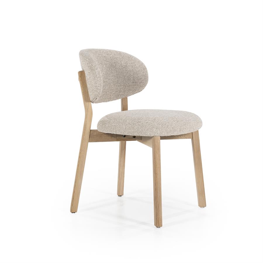 Eetkamerstoel Mikky | Stof | Houten Poten