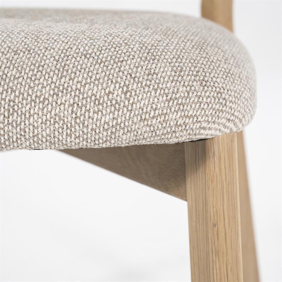 Eetkamerstoel Mikky | Stof | Houten Poten