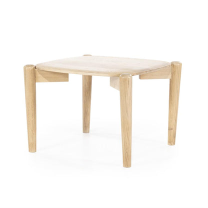Salontafel Selbu | Naturel Eikenhout | Vierkant | Hoog