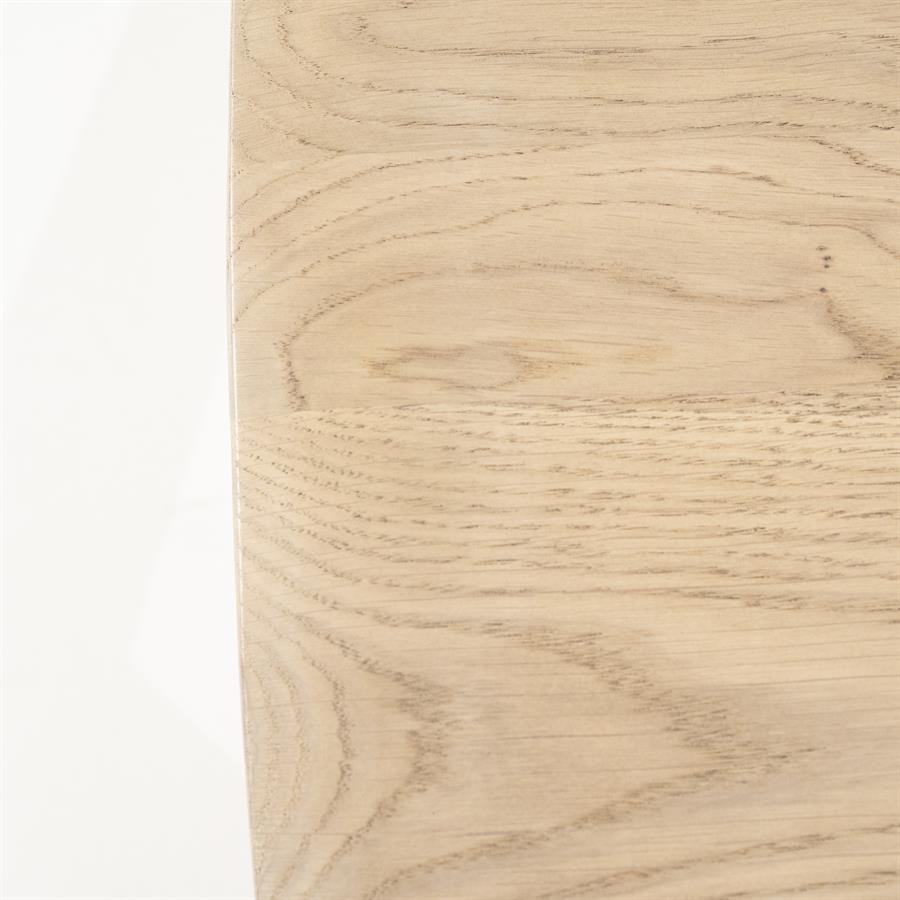 Salontafel Selbu | Naturel Eikenhout | Vierkant | Laag