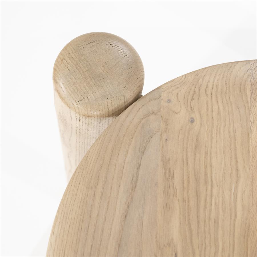 Eettafel Selbu | Naturel Eikenhout | Rechthoekig — Detail