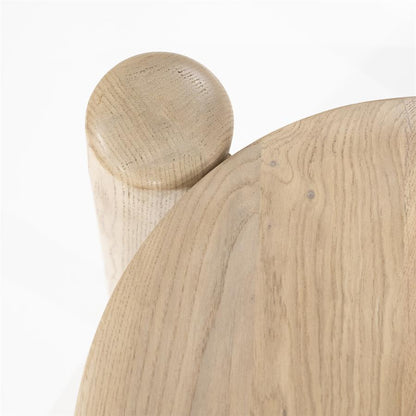 Eettafel Selbu | Naturel Eikenhout | Rechthoekig — Detail