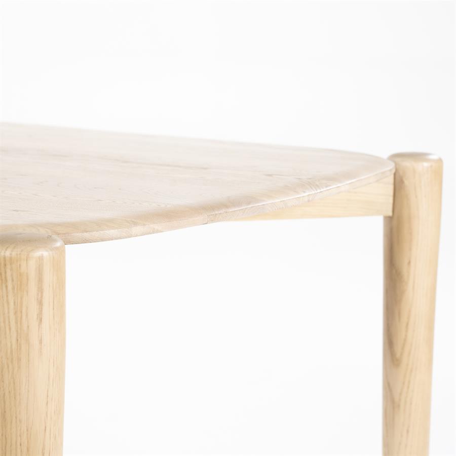 Eettafel Selbu | Naturel Eikenhout | Rechthoekig — Detail