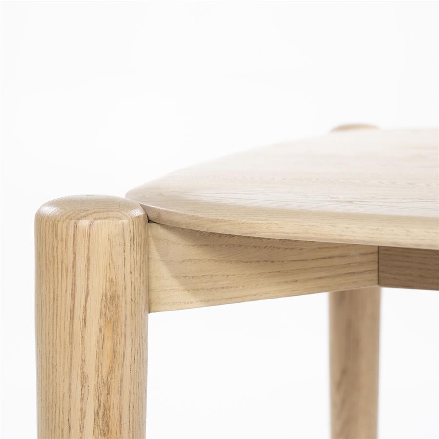 Eettafel Selbu | Naturel Eikenhout | Rechthoekig — Detail