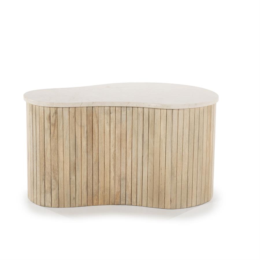 Salontafel Kira | Wit Marmer | Klein