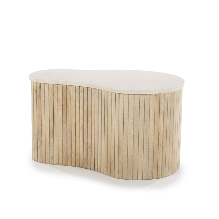 Salontafel Kira | Wit Marmer | Klein