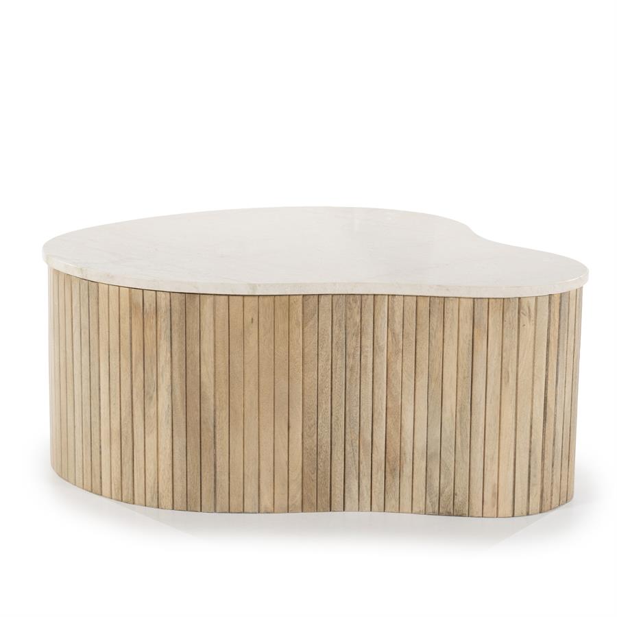Salontafel Kira | Wit Marmer