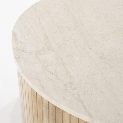 Salontafel Kira | Wit Marmer | Medium