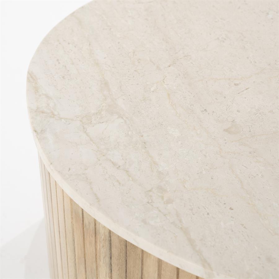 Salontafel Kira | Wit Marmer