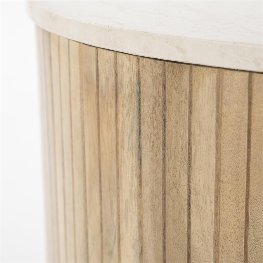 Salontafel Kira | Wit Marmer