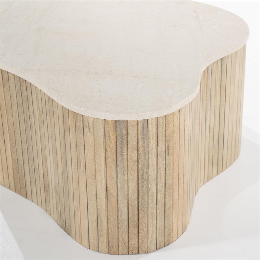 Salontafel Kira | Wit Marmer | Medium