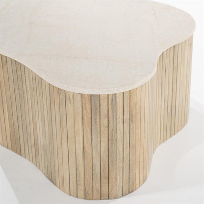 Salontafel Kira | Wit Marmer