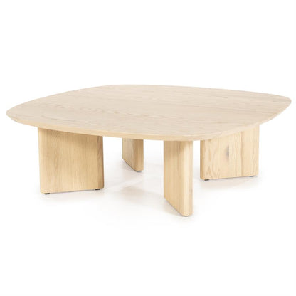 Salontafel Stef | Naturel Eikenhout | Vierkant