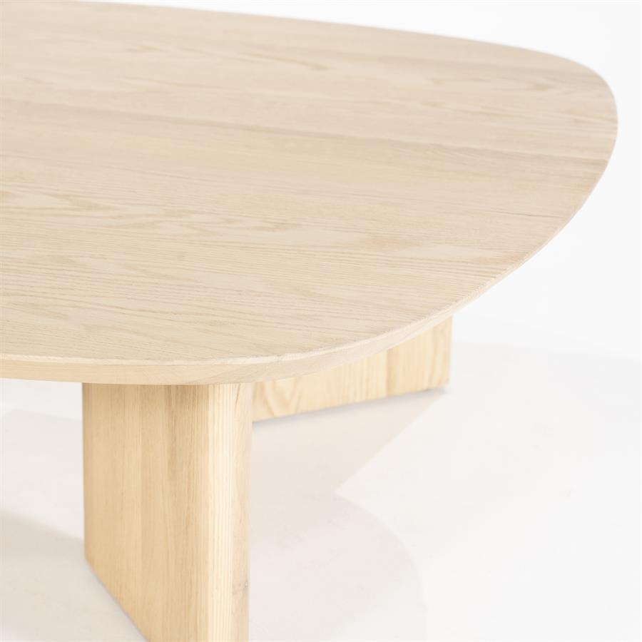 Salontafel Stef | Naturel Eikenhout | Vierkant