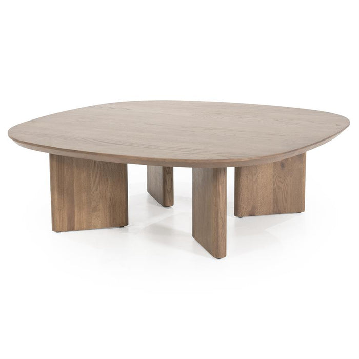 Salontafel Stef | Bruin Eikenhout | Vierkant | Groot