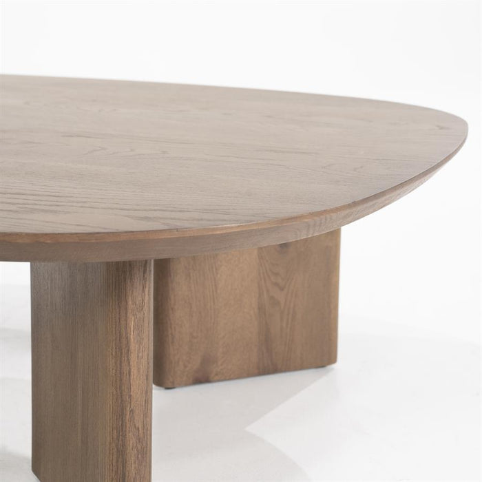 Salontafel Stef | Bruin Eikenhout | Vierkant | Groot
