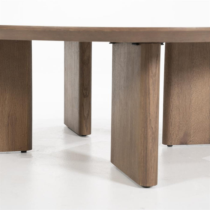 Salontafel Stef | Bruin Eikenhout | Vierkant | Groot