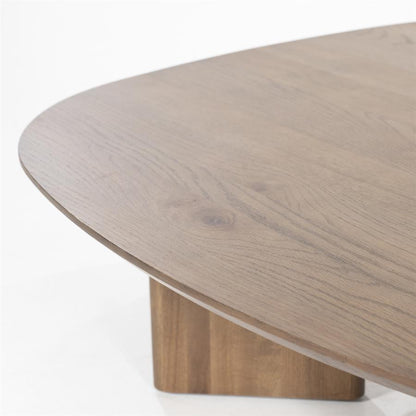 Salontafel Stef | Bruin Eikenhout | Vierkant | Groot
