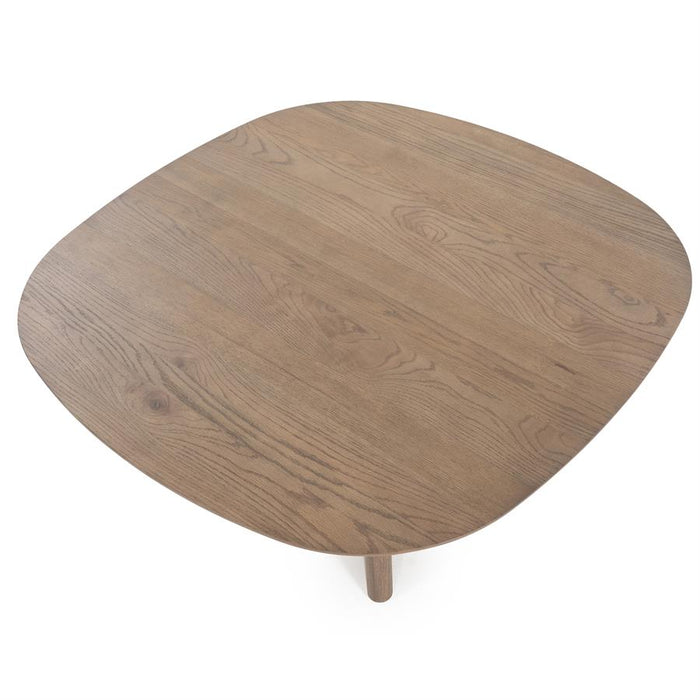 Salontafel Stef | Bruin Eikenhout | Vierkant | Groot