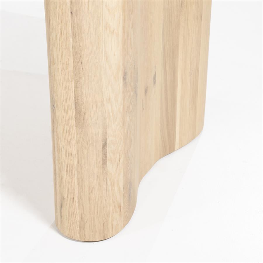 Eettafel Josh | Eikenhout | Organische Vorm