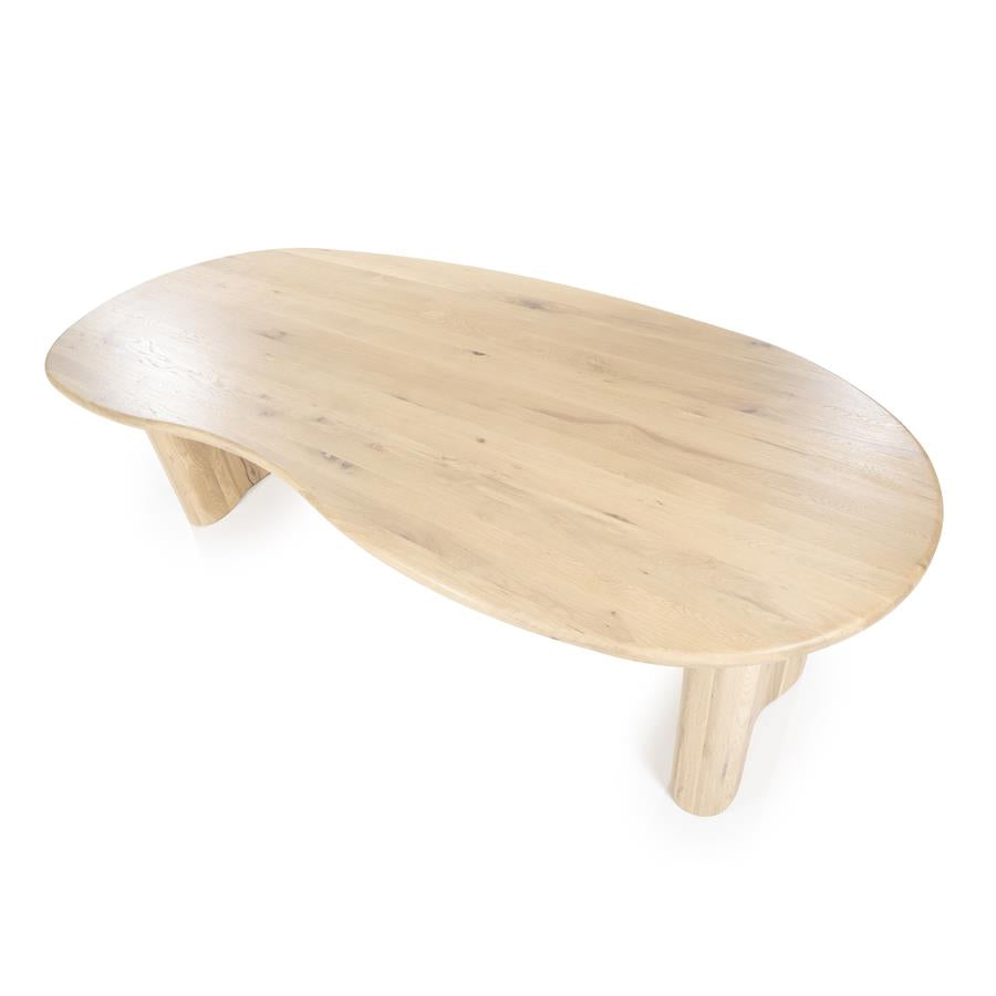Eettafel Josh | Eikenhout | Organische Vorm