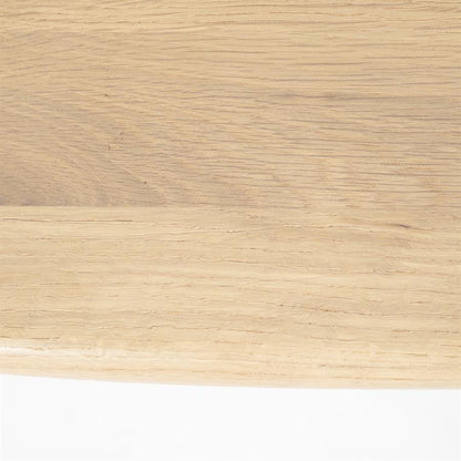 Eettafel Josh | Naturel Eikenhout | Organische Vorm