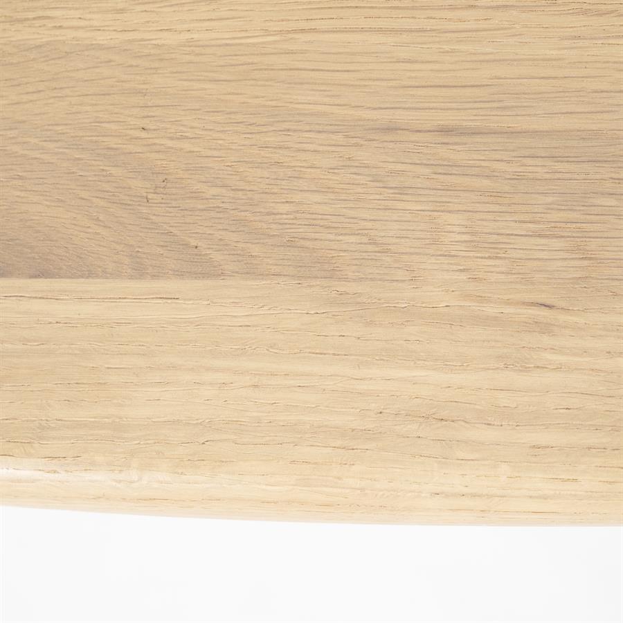 Eettafel Josh | Eikenhout | Organische Vorm