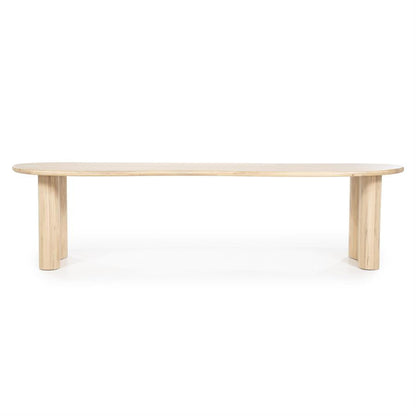Eettafel Josh | Eikenhout | Organische Vorm
