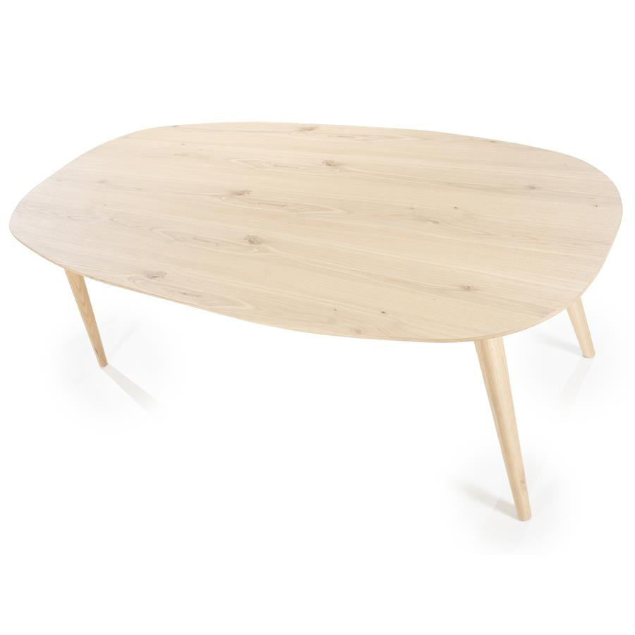 Eettafel Elijah | Naturel Eikenhout | Ovaal