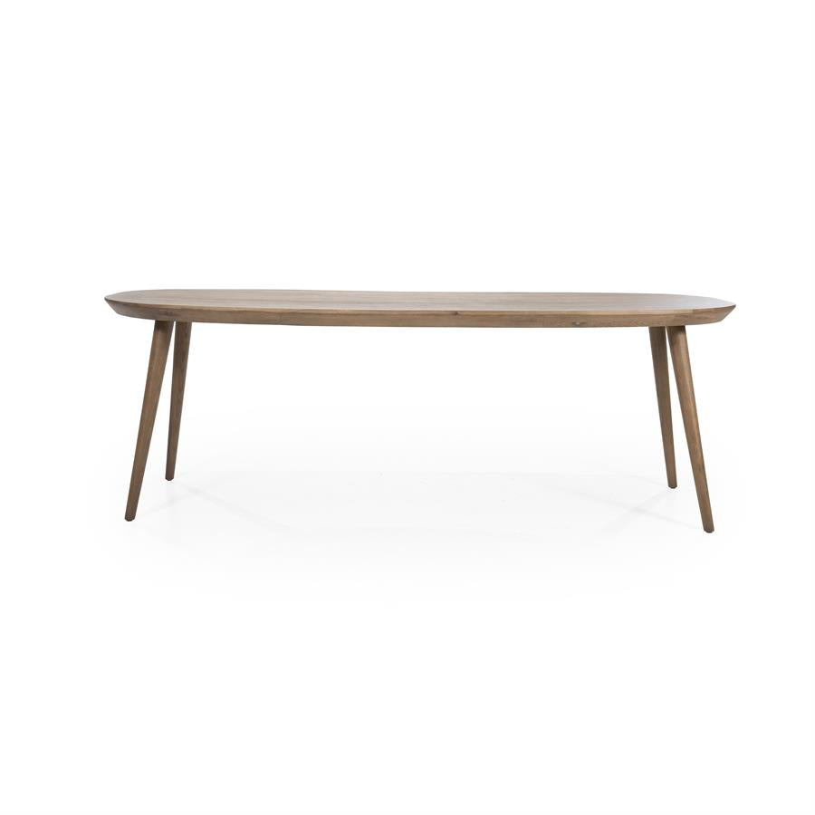 Eettafel Elijah | Bruin Eikenhout | Ovaal