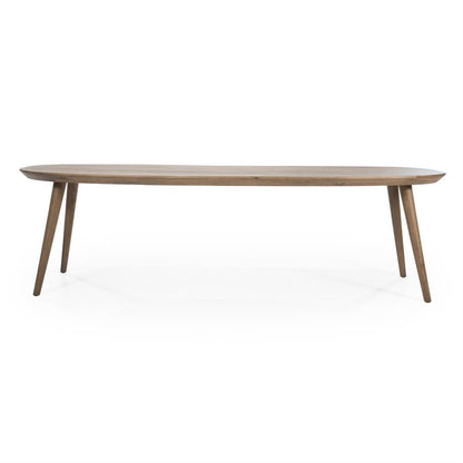 Eettafel Elijah | Bruin Eikenhout | Ovaal