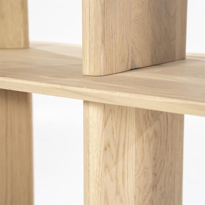 Boekenkast Ty | Naturel Eikenhout