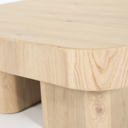 Salontafel Harmonie | Naturel Eikenhout | Vierkant