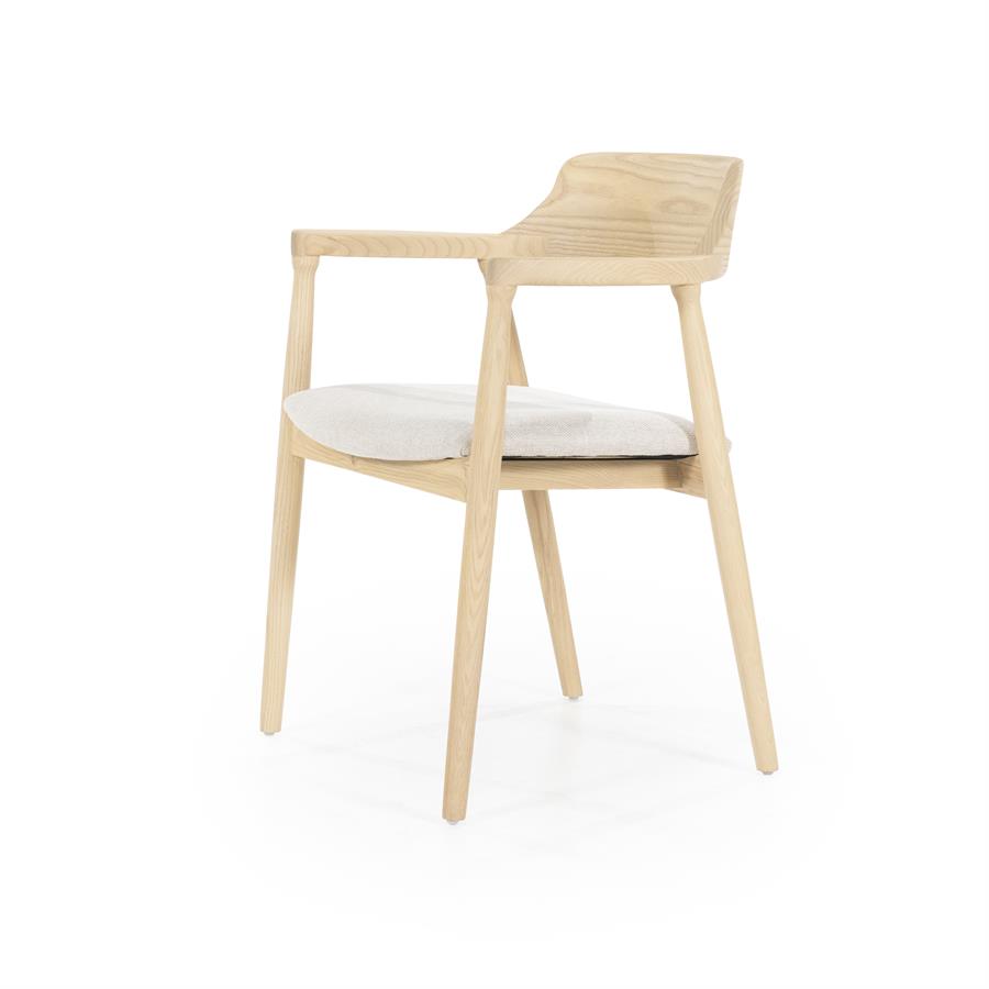 Eetkamerstoel Yorick | Hout | Met Armleuning