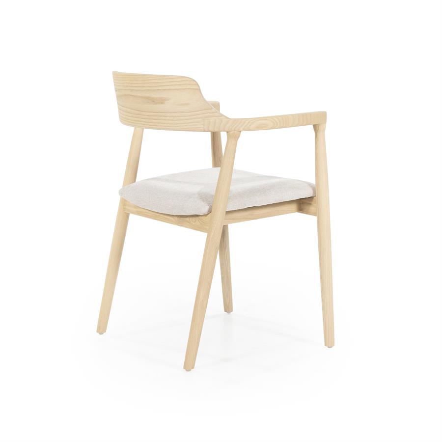 Eetkamerstoel Yorick | Hout | Met Armleuning