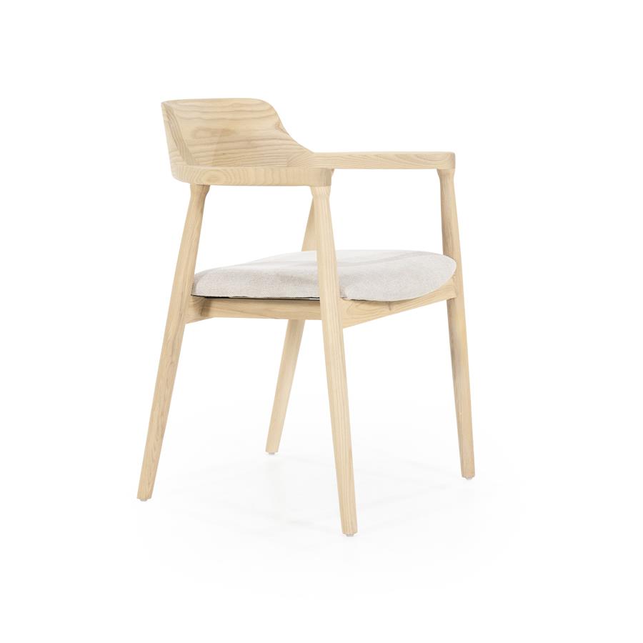 Eetkamerstoel Yorick | Hout | Met Armleuning