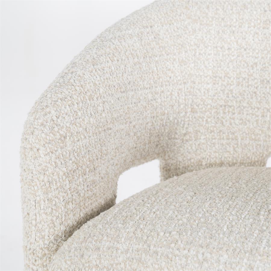 Eetkamerstoel Hamilton | Beige Stof