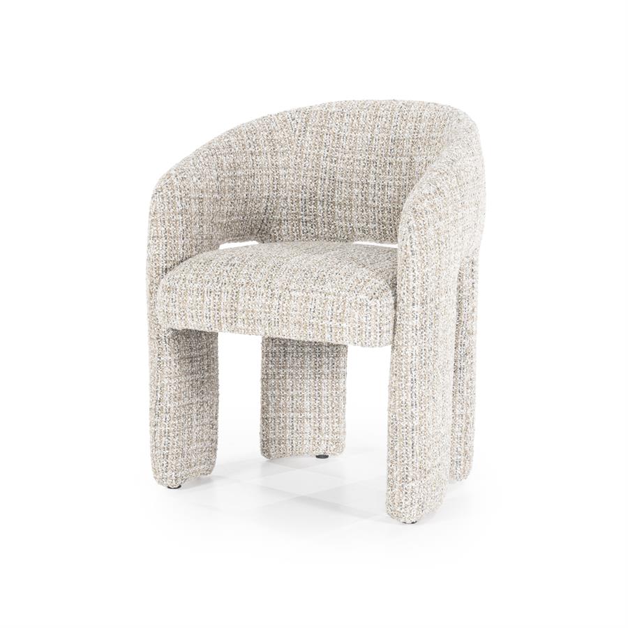 Eetkamerstoel Hamilton | Taupe Stof