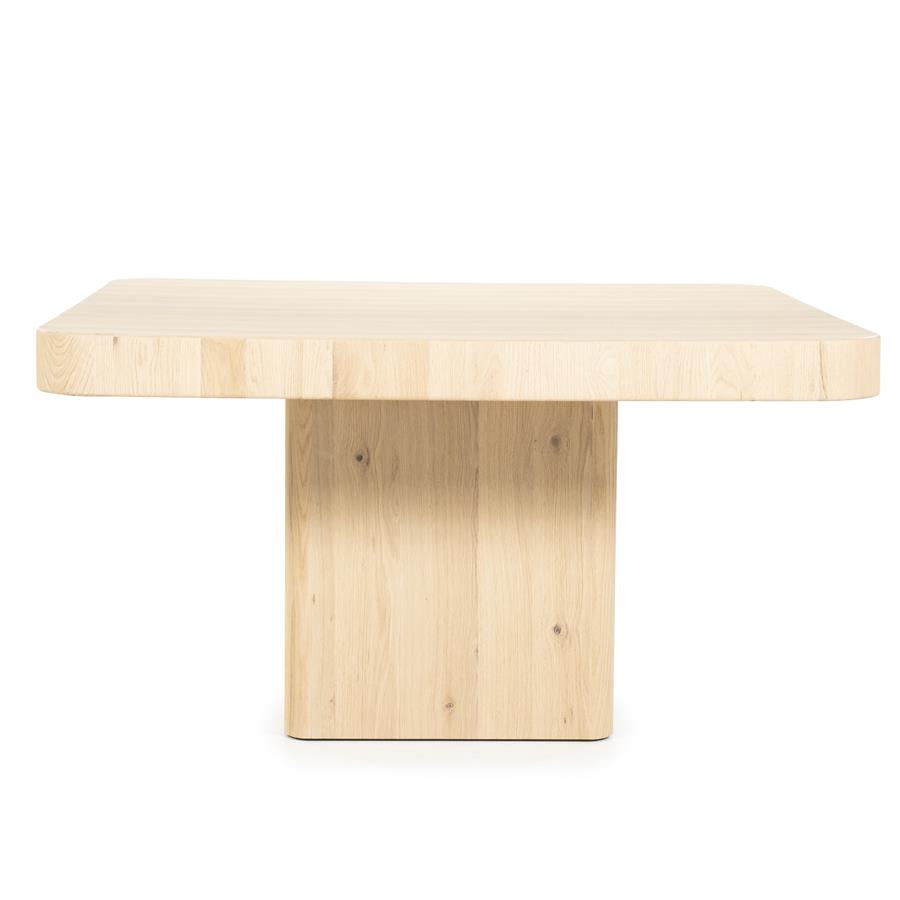 Eettafel Harmonie | Naturel Eikenhout | Vierkant