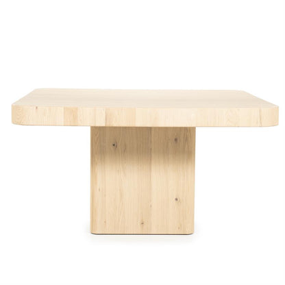Eettafel Harmonie | Naturel Eikenhout | Vierkant