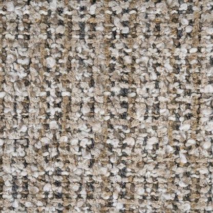 Fauteuil Hamilton taupe stof, detail van het materiaal